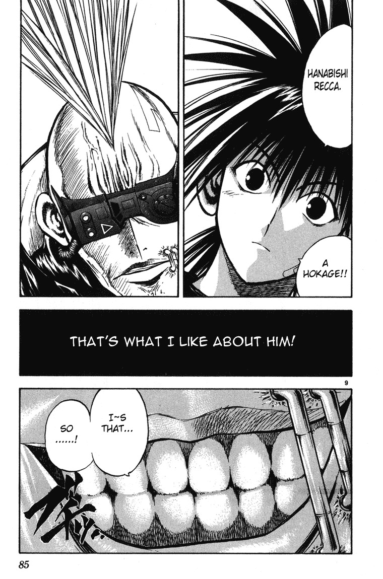 Flame of Recca Chapter 242 page 9 - Chapter 242: Kamui returns
