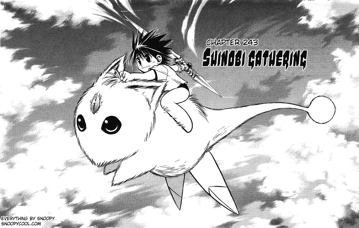 Flame of Recca Chapter 243 page 1 - Chapter 243: Shinobi Gathering