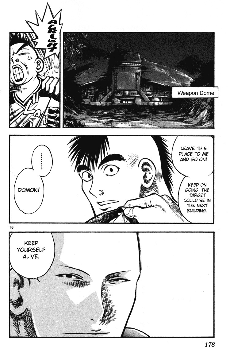 Flame of Recca Chapter 247 page 16 - Chapter 247: Beats of Madness