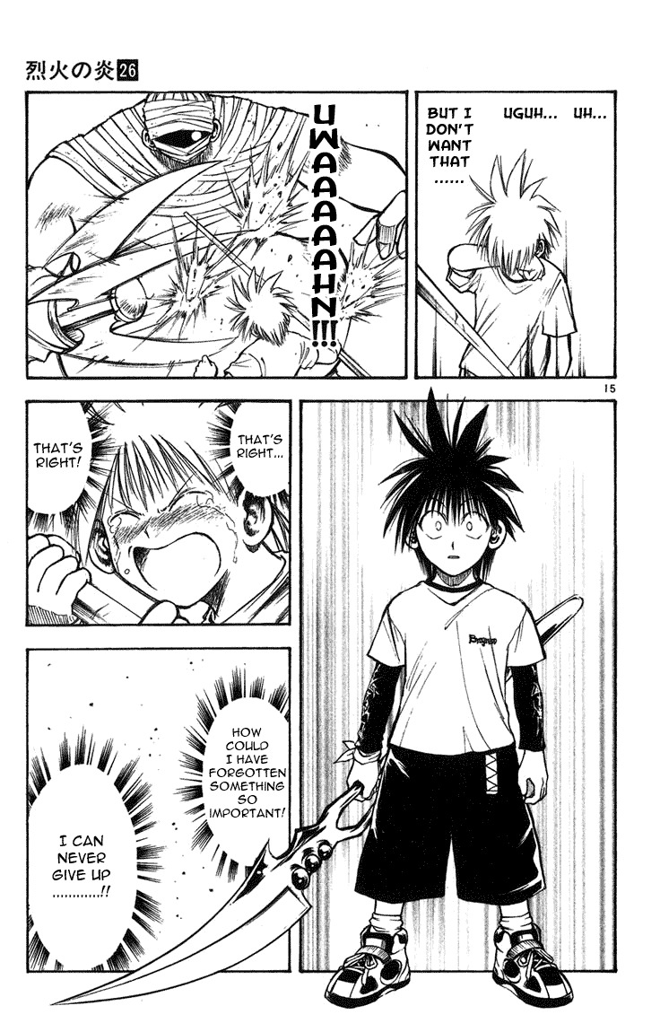 Flame of Recca Chapter 249 page 14 - Chapter 249: Fighting Lesson