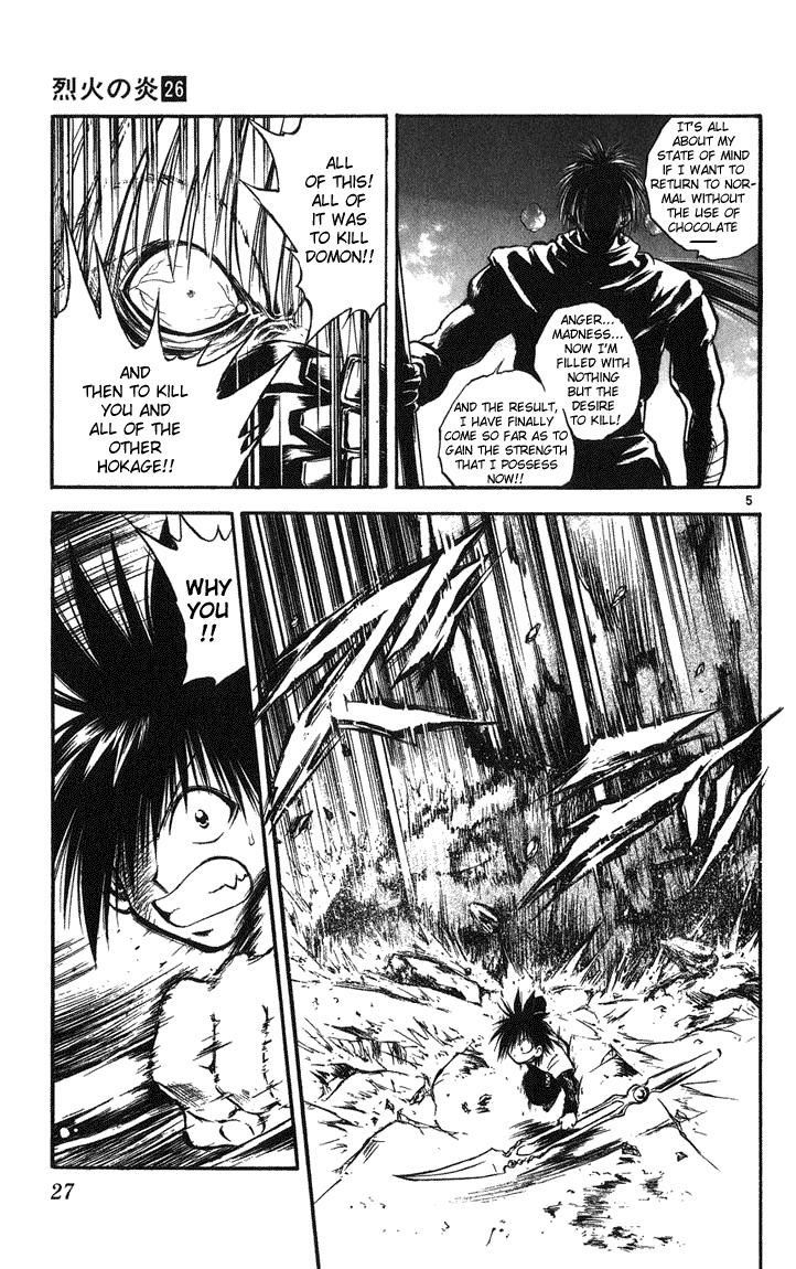 Flame of Recca Chapter 249 page 4 - Chapter 249: Fighting Lesson