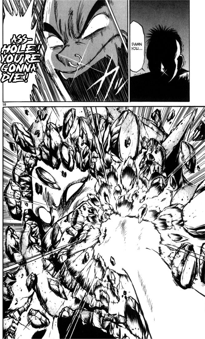 Flame of Recca Chapter 26 page 16 - Chapter 26: The Awakening of the Earth