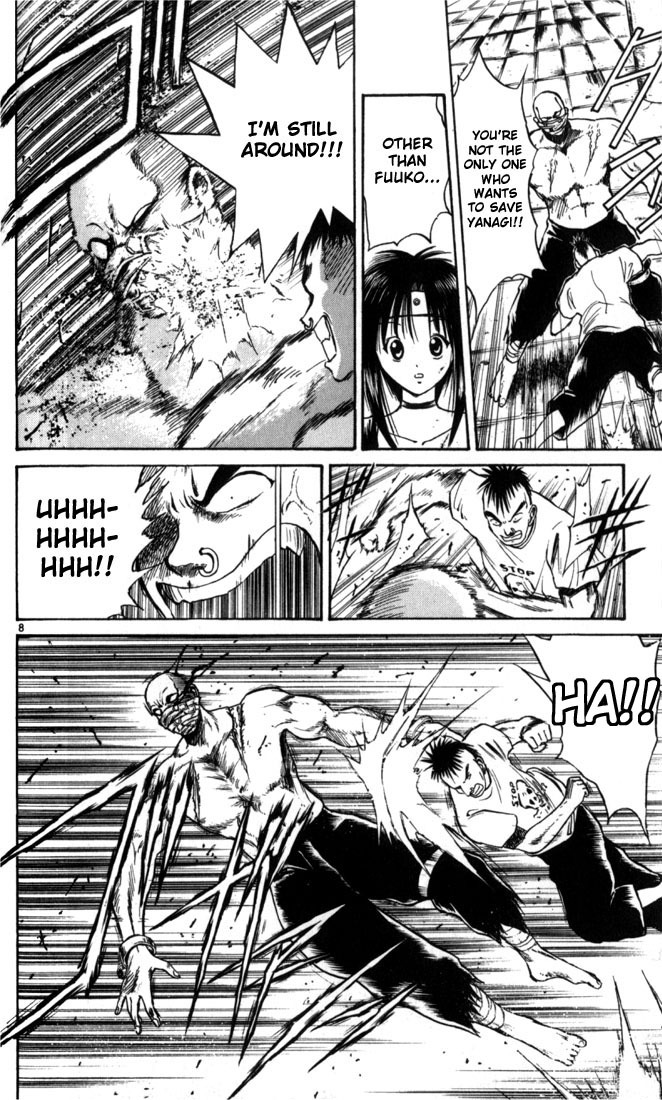Flame of Recca Chapter 26 page 8 - Chapter 26: The Awakening of the Earth