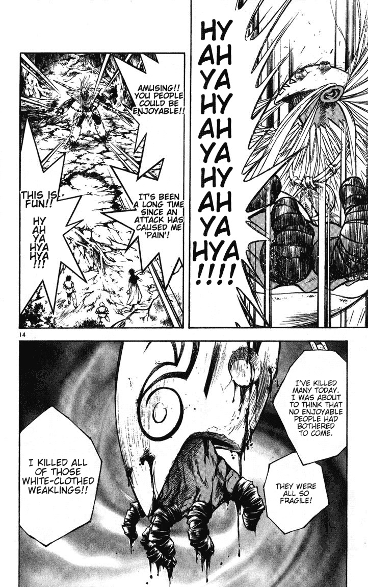 Flame of Recca Chapter 263 page 14 - Chapter 263: The Greatest Warrior of the Ura Uruha