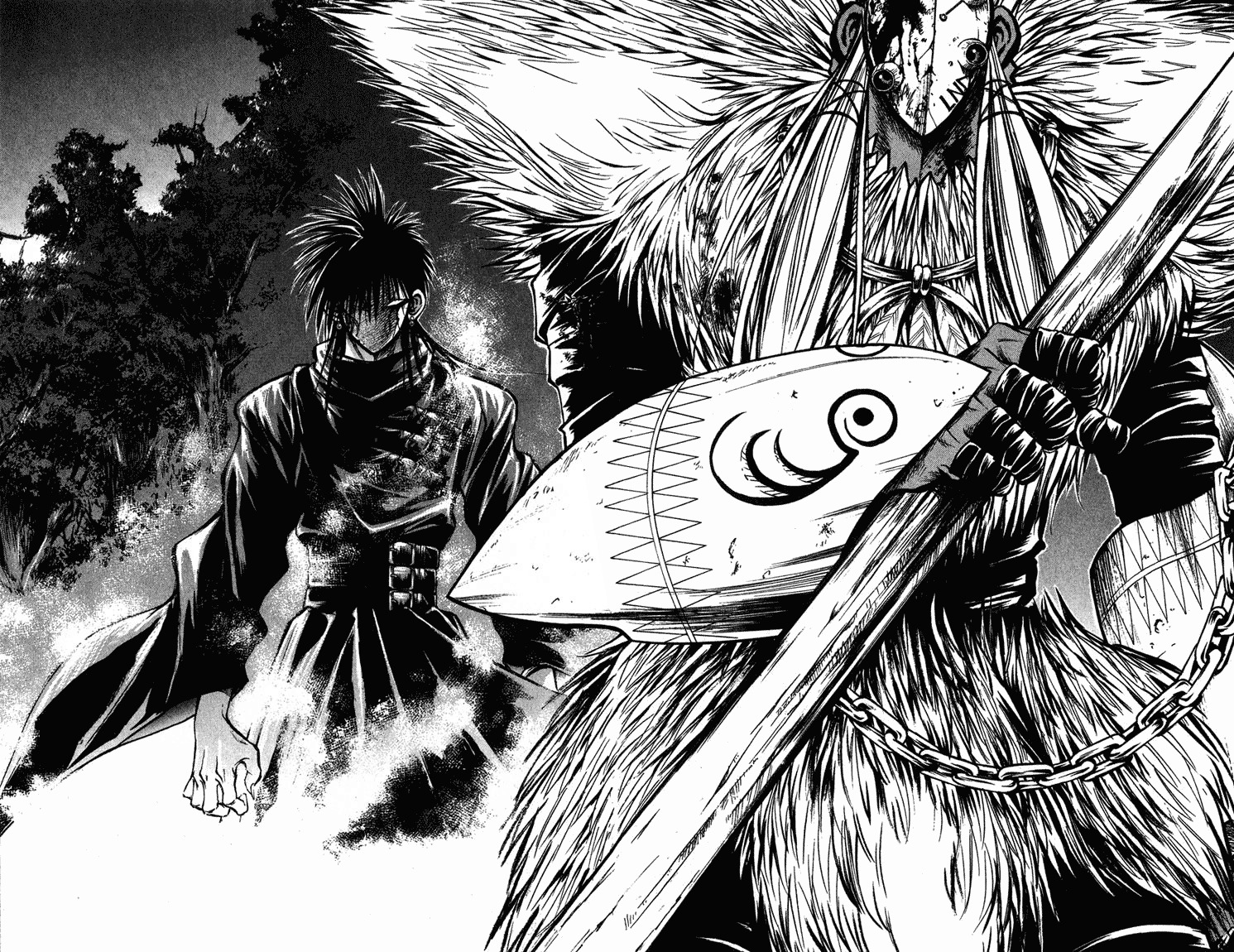 Flame of Recca Chapter 265 page 14 - Chapter 265: The Greatest Warrior, Shuddering