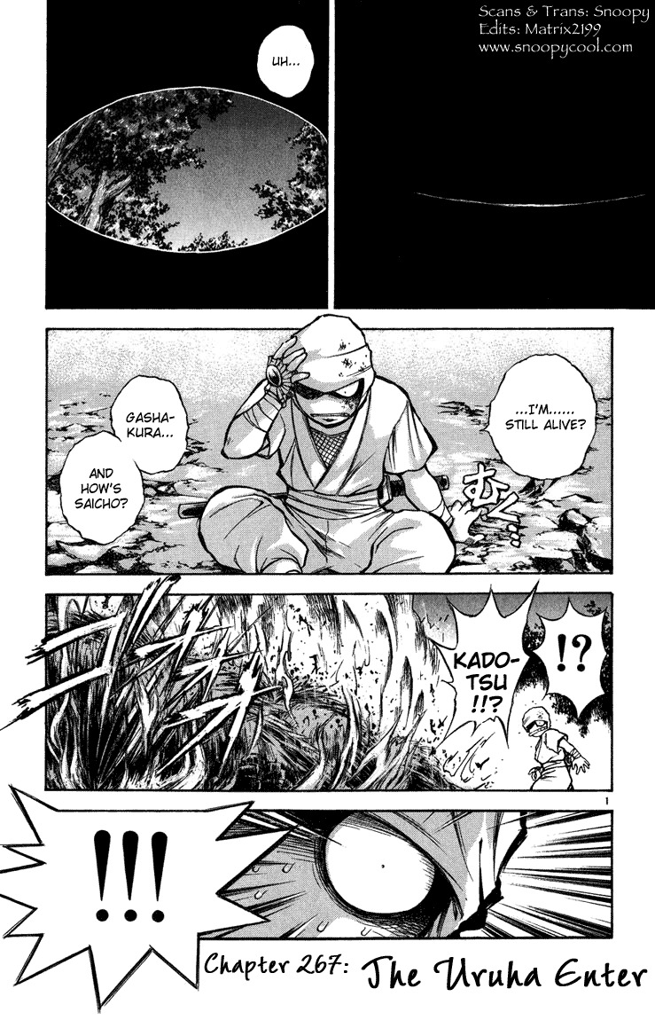 Flame of Recca Chapter 267 page 1 - Chapter 267: The Uruha Eater