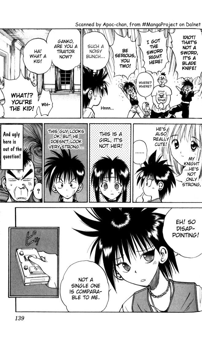 Flame of Recca Chapter 27 page 9 - Chapter 27: The Golden Shield Against Water