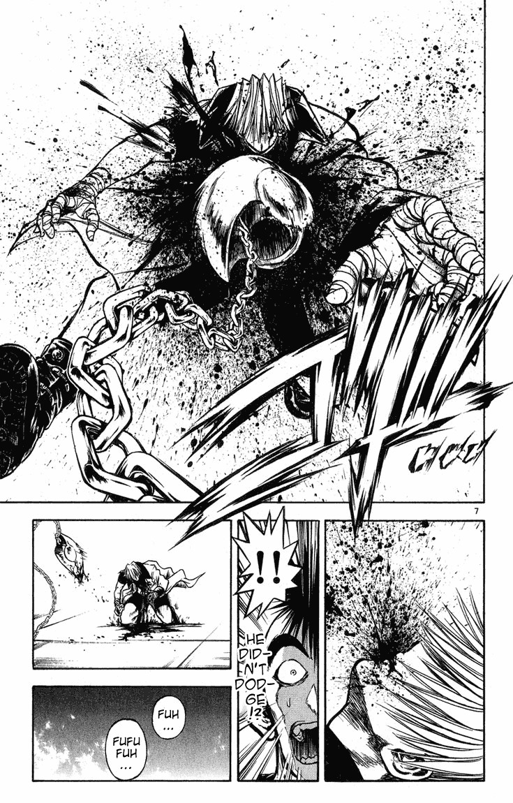 Flame of Recca Chapter 281 page 7 - Chapter 281: -Final Battle- 1st Fight/Domon VS Hiruko (2) Bloodshed Battle