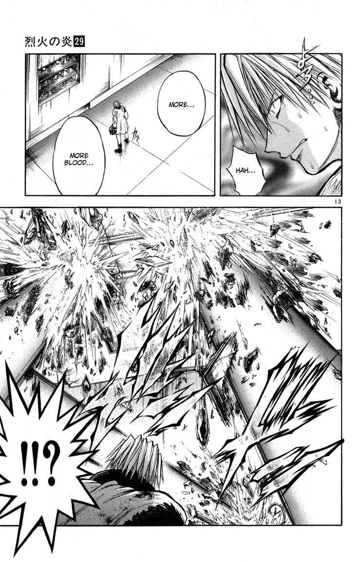 Flame of Recca Chapter 282 page 13 - Chapter 282: -Final Battle- 1st Fight/Domon VS Hiruko (3) THE MISSION