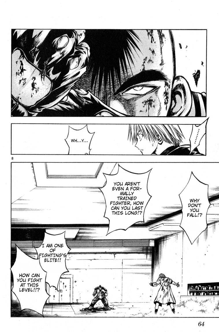 Flame of Recca Chapter 282 page 8 - Chapter 282: -Final Battle- 1st Fight/Domon VS Hiruko (3) THE MISSION