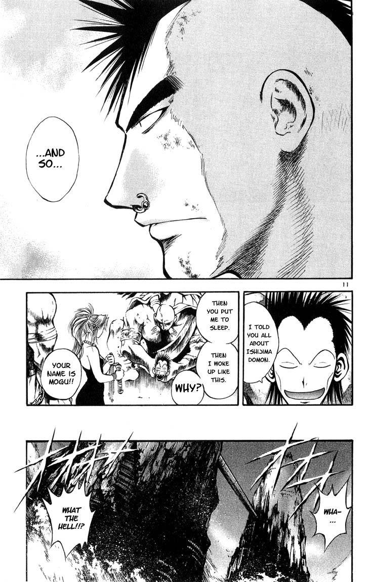 Flame of Recca Chapter 283 page 11 - Chapter 283: -Final Battle- 1st Fight/Domon VS Hiruko (4) Iron Body, Steel Will