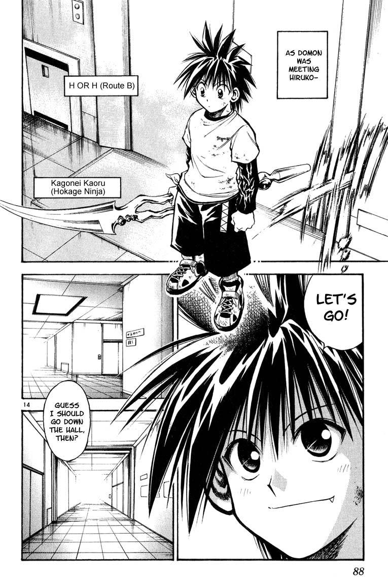 Flame of Recca Chapter 283 page 14 - Chapter 283: -Final Battle- 1st Fight/Domon VS Hiruko (4) Iron Body, Steel Will