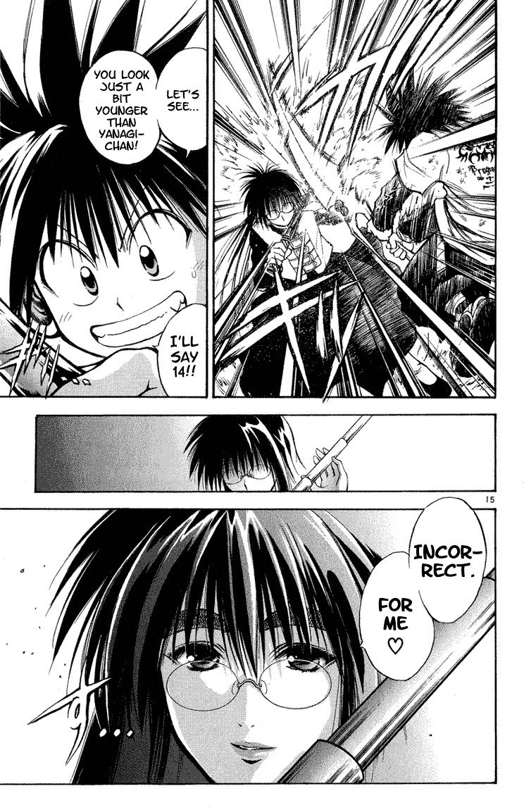 Flame of Recca Chapter 285 page 14 - Chapter 285: -Final Battle- 3rd Fight/ Koganei, Joker VS Kirito (1) Two Questions