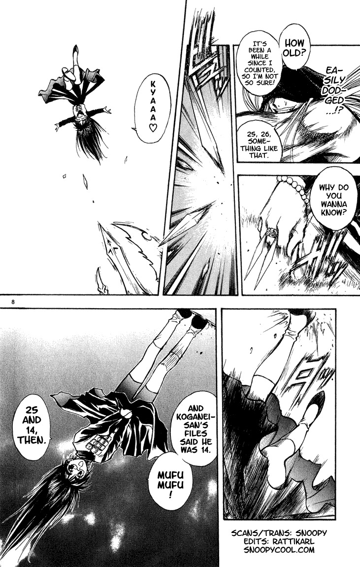Flame of Recca Chapter 285 page 7 - Chapter 285: -Final Battle- 3rd Fight/ Koganei, Joker VS Kirito (1) Two Questions