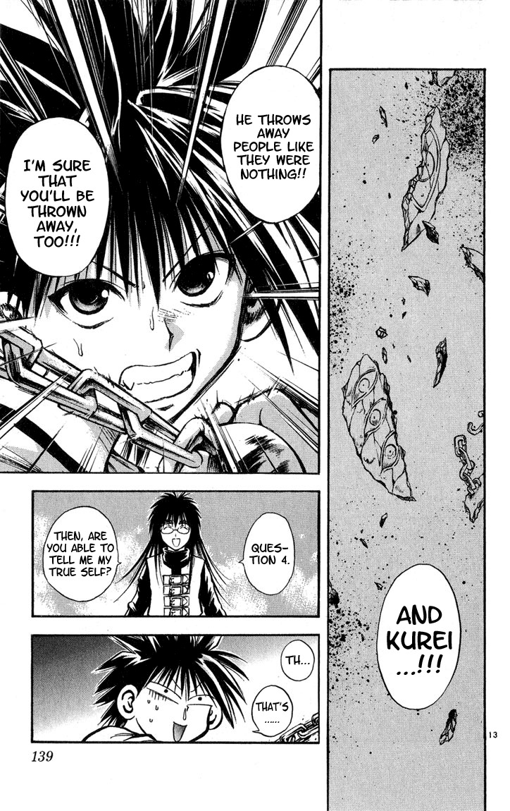 Flame of Recca Chapter 286 page 13 - Chapter 286: -Final Battle- 3rd Fight/ Koganei, Joker VS Kirito (2) Ageless Woman