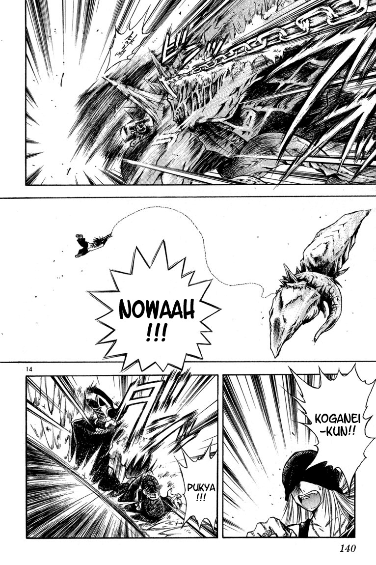 Flame of Recca Chapter 286 page 14 - Chapter 286: -Final Battle- 3rd Fight/ Koganei, Joker VS Kirito (2) Ageless Woman