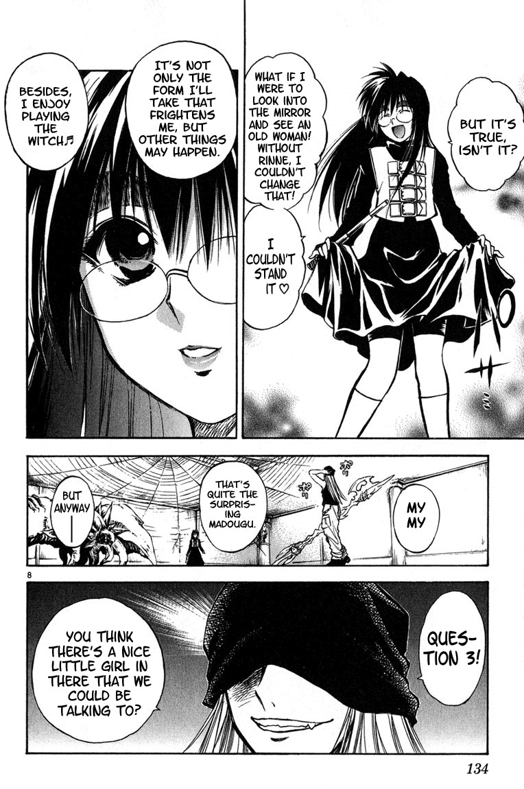 Flame of Recca Chapter 286 page 8 - Chapter 286: -Final Battle- 3rd Fight/ Koganei, Joker VS Kirito (2) Ageless Woman