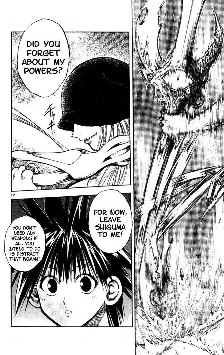 Flame of Recca Chapter 287 page 11 - Chapter 287: -Final Battle- 3rd Fight/ Koganei, Joker VS Kirito (3) Vow of a Rematch