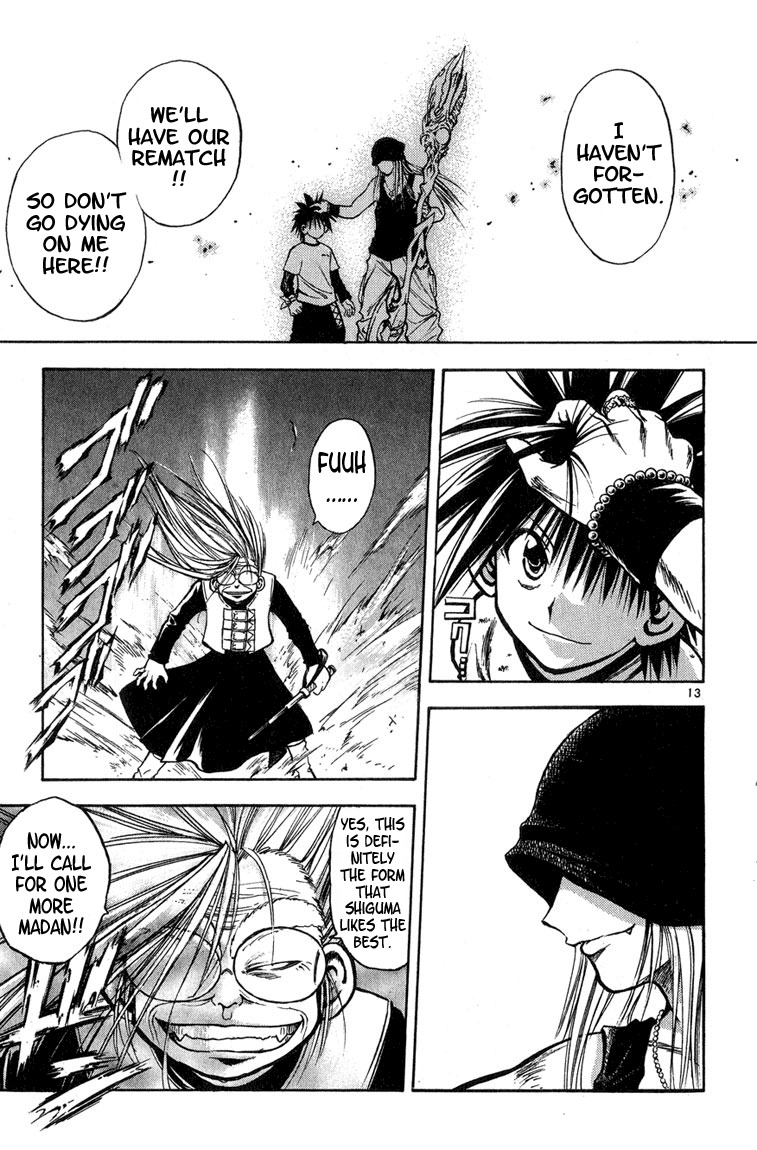 Flame of Recca Chapter 287 page 12 - Chapter 287: -Final Battle- 3rd Fight/ Koganei, Joker VS Kirito (3) Vow of a Rematch
