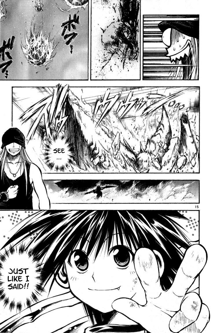 Flame of Recca Chapter 288 page 15 - Chapter 288: -Final Battle- 3rd Fight/ Koganei, Joker VS Kirito (4) Final Question