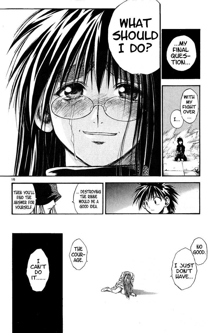 Flame of Recca Chapter 288 page 16 - Chapter 288: -Final Battle- 3rd Fight/ Koganei, Joker VS Kirito (4) Final Question