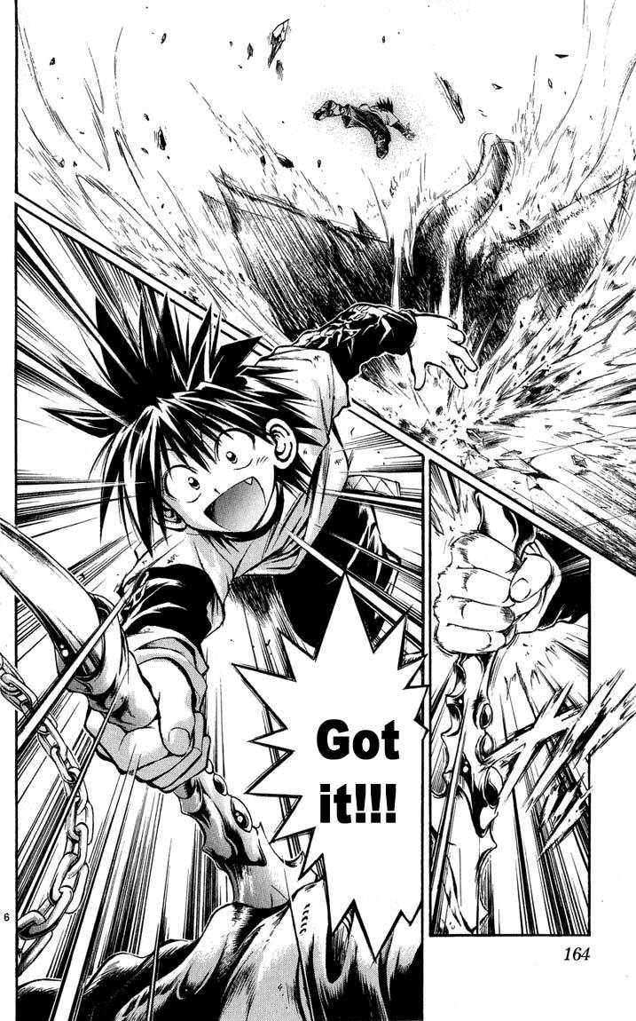 Flame of Recca Chapter 288 page 6 - Chapter 288: -Final Battle- 3rd Fight/ Koganei, Joker VS Kirito (4) Final Question