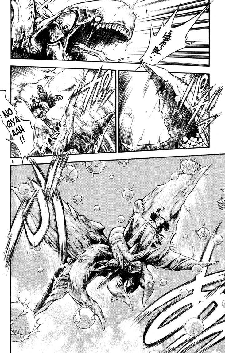 Flame of Recca Chapter 288 page 8 - Chapter 288: -Final Battle- 3rd Fight/ Koganei, Joker VS Kirito (4) Final Question