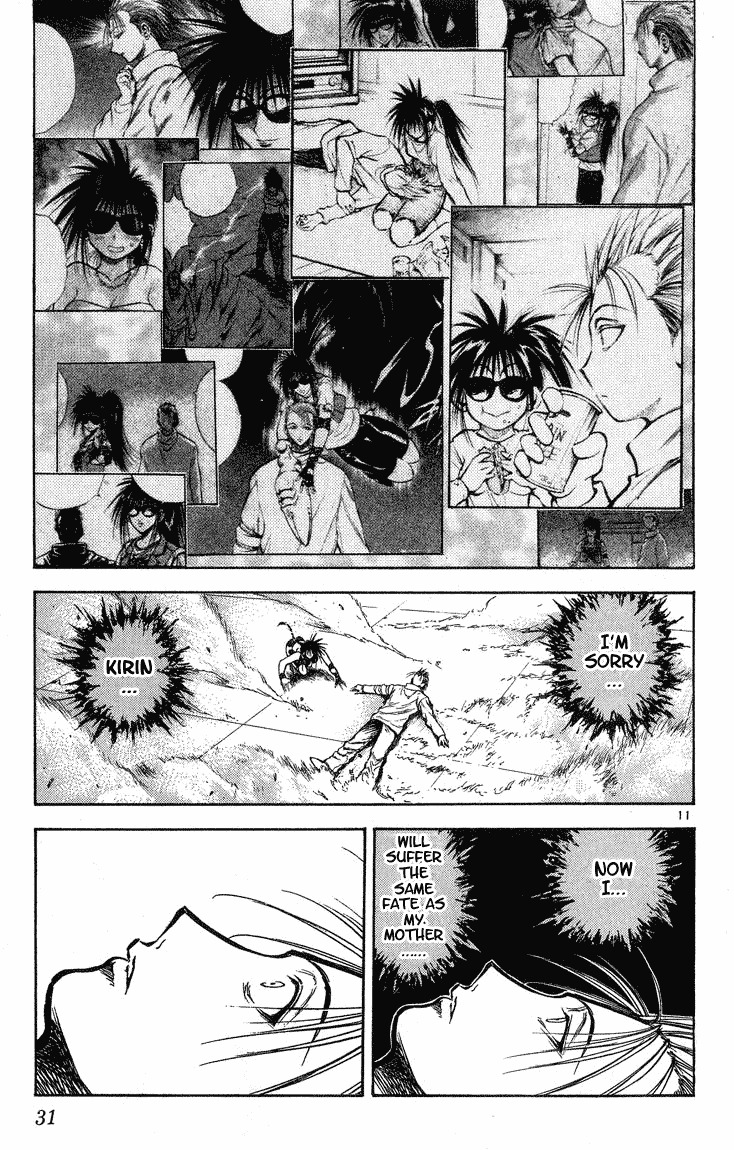 Flame of Recca Chapter 291 page 11 - Chapter 291: -Final Battle- 5th Fight/ Kagerou VS Rasen, Kirin 2 ~ Woman with Death