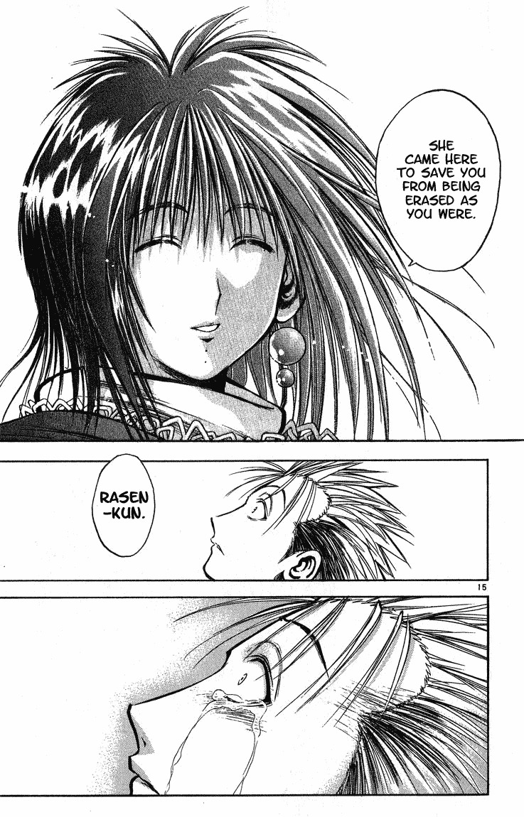 Flame of Recca Chapter 291 page 15 - Chapter 291: -Final Battle- 5th Fight/ Kagerou VS Rasen, Kirin 2 ~ Woman with Death