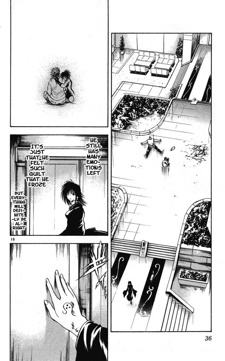 Flame of Recca Chapter 291 page 16 - Chapter 291: -Final Battle- 5th Fight/ Kagerou VS Rasen, Kirin 2 ~ Woman with Death