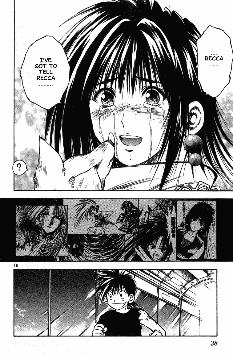 Flame of Recca Chapter 291 page 18 - Chapter 291: -Final Battle- 5th Fight/ Kagerou VS Rasen, Kirin 2 ~ Woman with Death