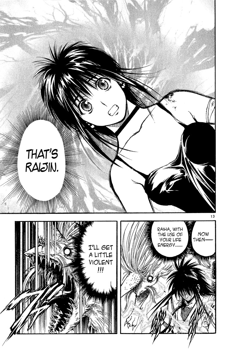 Flame of Recca Chapter 293 page 12 - Chapter 293: -Final Battle- 6th Fight/ Fuuko VS Raiha 2 ~ Fuujin - Raijin
