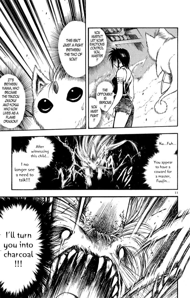 Flame of Recca Chapter 294 page 11 - Chapter 294: -Final Battle- 6th Fight/ Fuuko VS Raiha 3 ~ Driven By the Hokage Blood