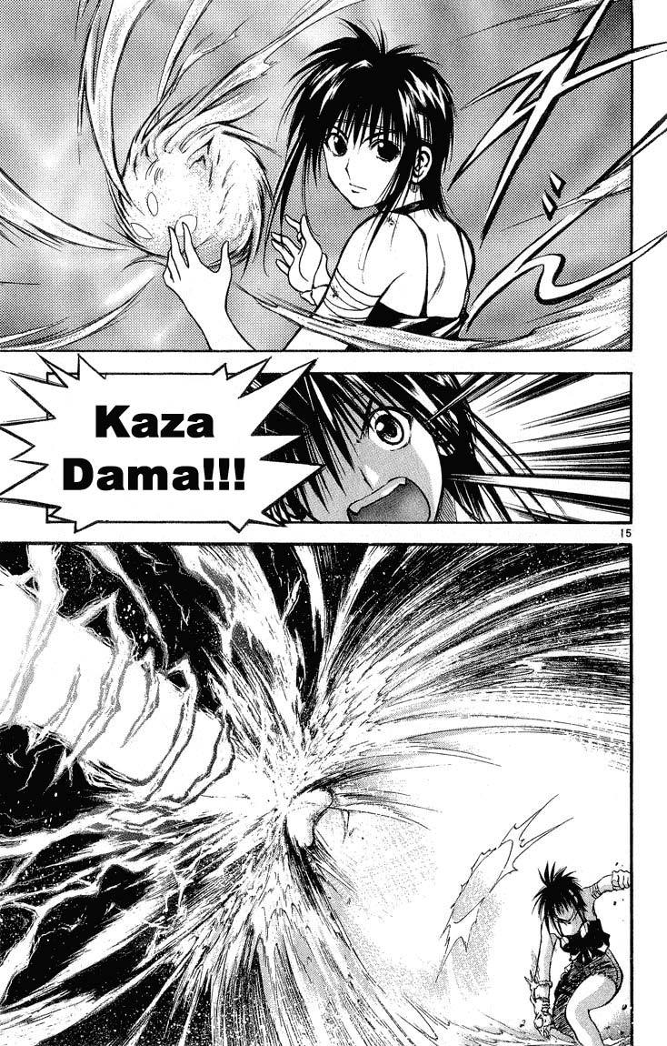 Flame of Recca Chapter 295 page 15 - Chapter 295: -Final Battle- 6th Fight/ Fuuko VS Raiha 4 ~ Rolling Thunder Crashes Against Raging Wind