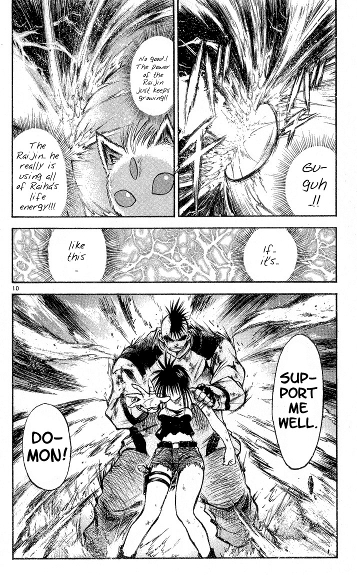 Flame of Recca Chapter 296 page 10 - Chapter 296: -Final Battle- 6th Fight/ Fuuko VS Raiha 5 ~ Wind's Support