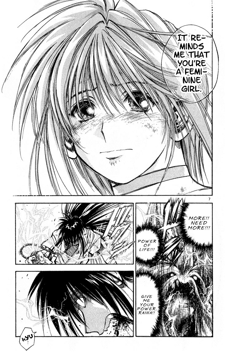 Flame of Recca Chapter 296 page 7 - Chapter 296: -Final Battle- 6th Fight/ Fuuko VS Raiha 5 ~ Wind's Support