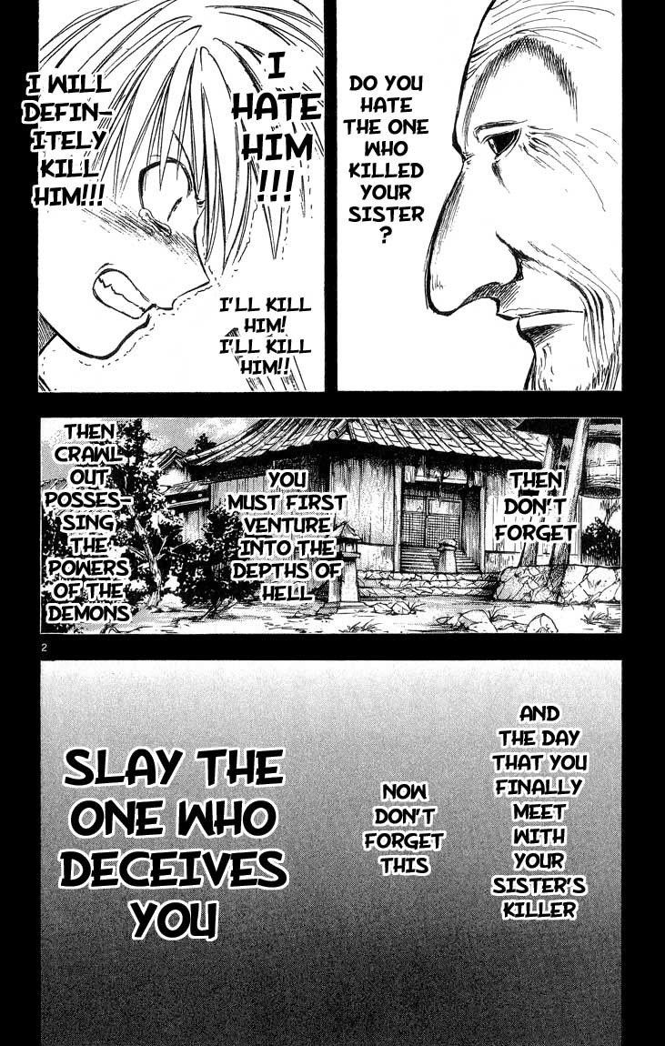 Flame of Recca Chapter 299 page 2 - Chapter 299: -Final Battle- Seventh Fight/ Mikagami VS Meguri Kyouza 2 ~ Master and Pupil