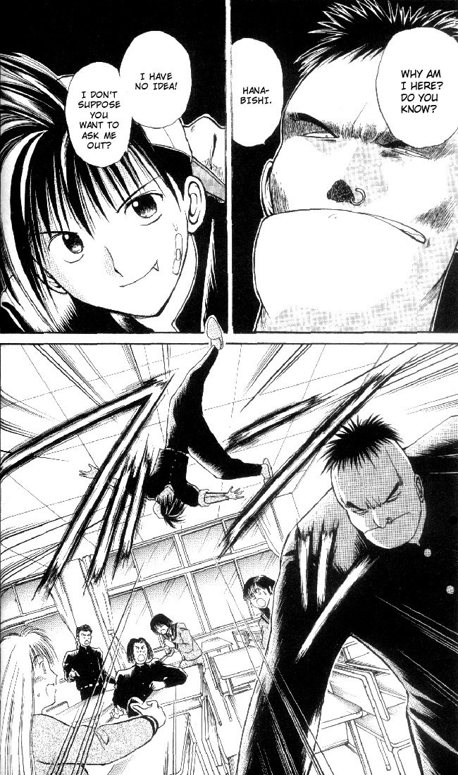 Flame of Recca Chapter 3 page 8 - Chapter 3: Earth v.s. Wind