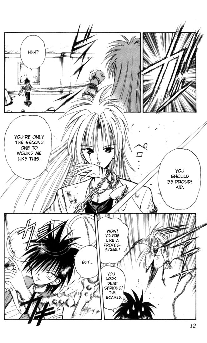 Flame of Recca Chapter 30 page 10 - Chapter 30: Mikagami and Koganei