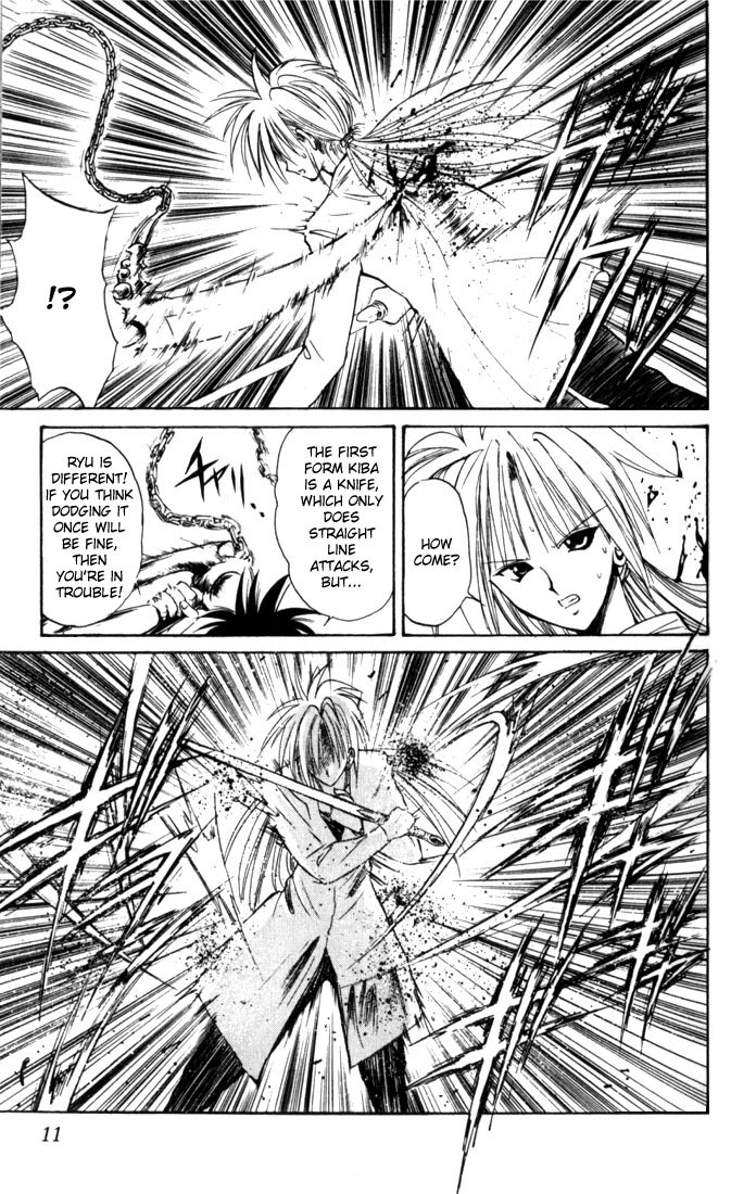 Flame of Recca Chapter 30 page 9 - Chapter 30: Mikagami and Koganei