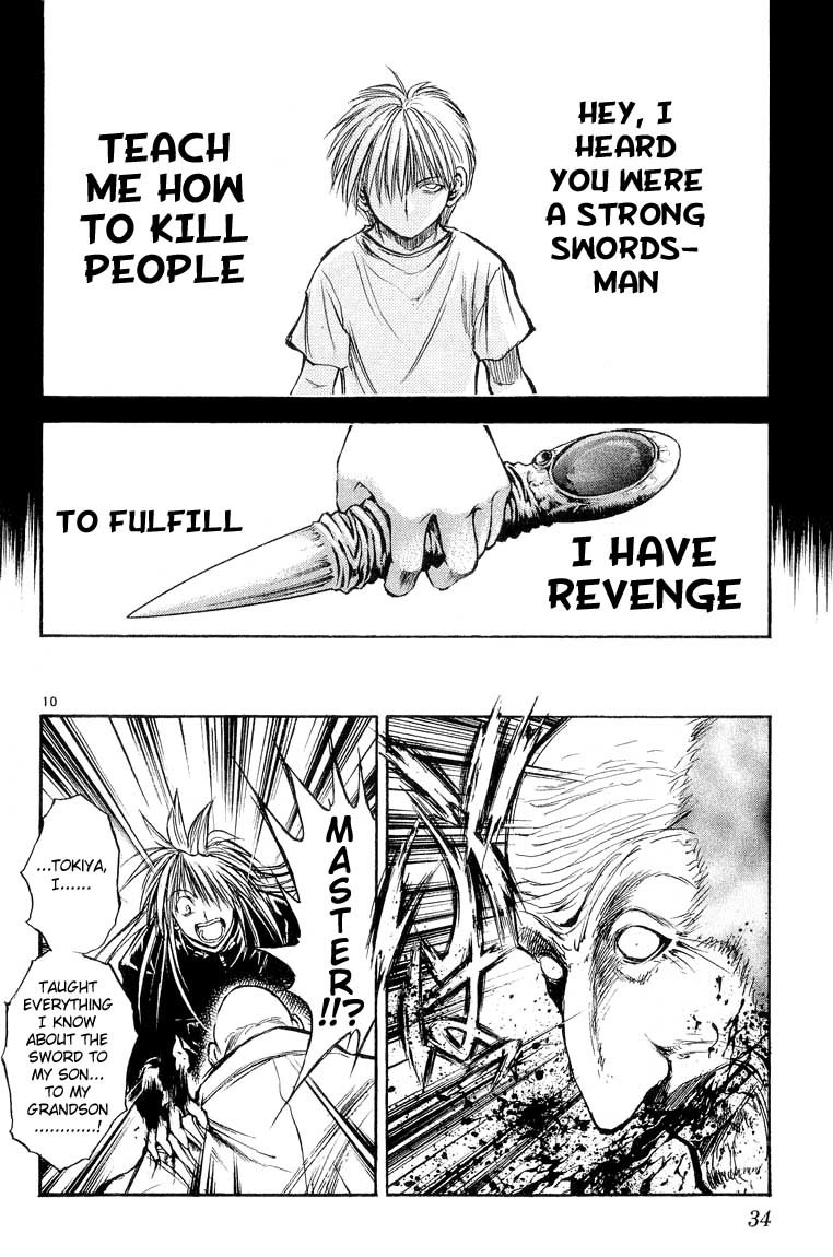 Flame of Recca Chapter 301 page 10 - Chapter 301: -Final Battle- 7th Fight/ Mikagami VS Meguri Kyouza 4 ~ Demise of Revenge