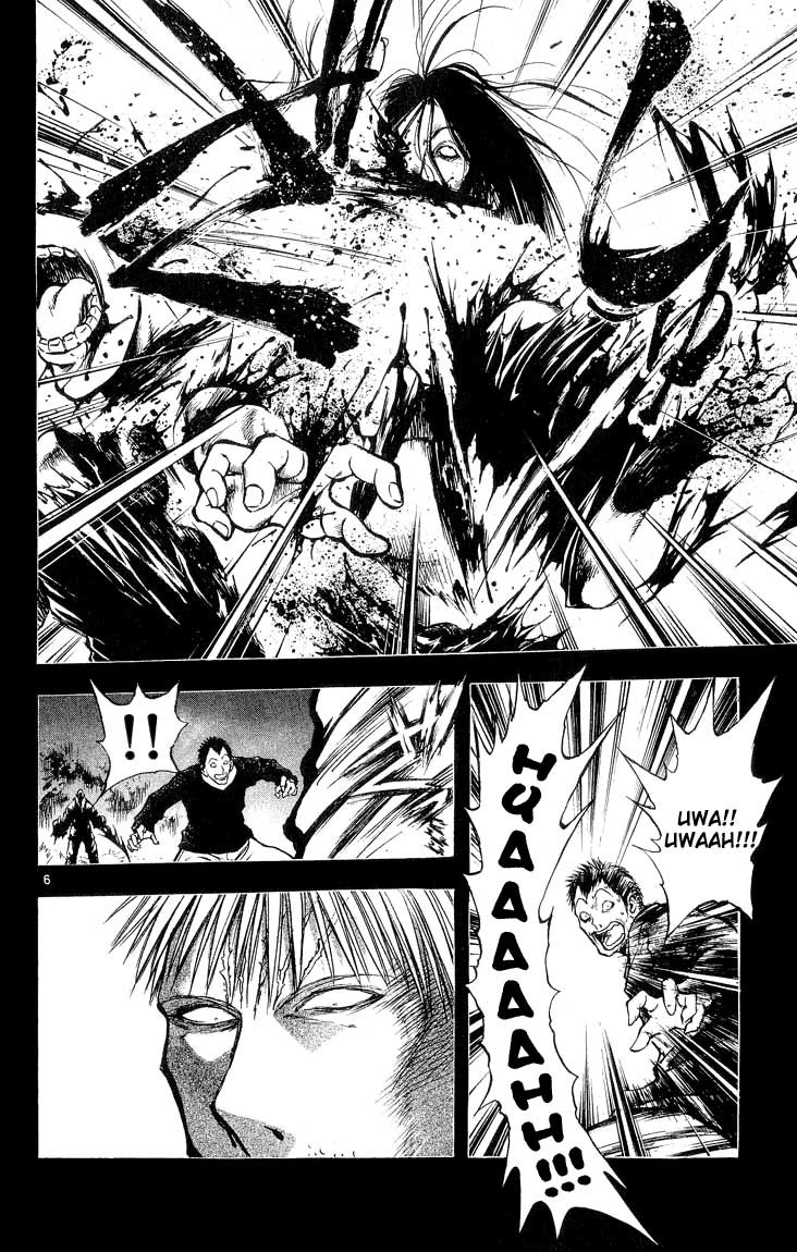 Flame of Recca Chapter 301 page 6 - Chapter 301: -Final Battle- 7th Fight/ Mikagami VS Meguri Kyouza 4 ~ Demise of Revenge