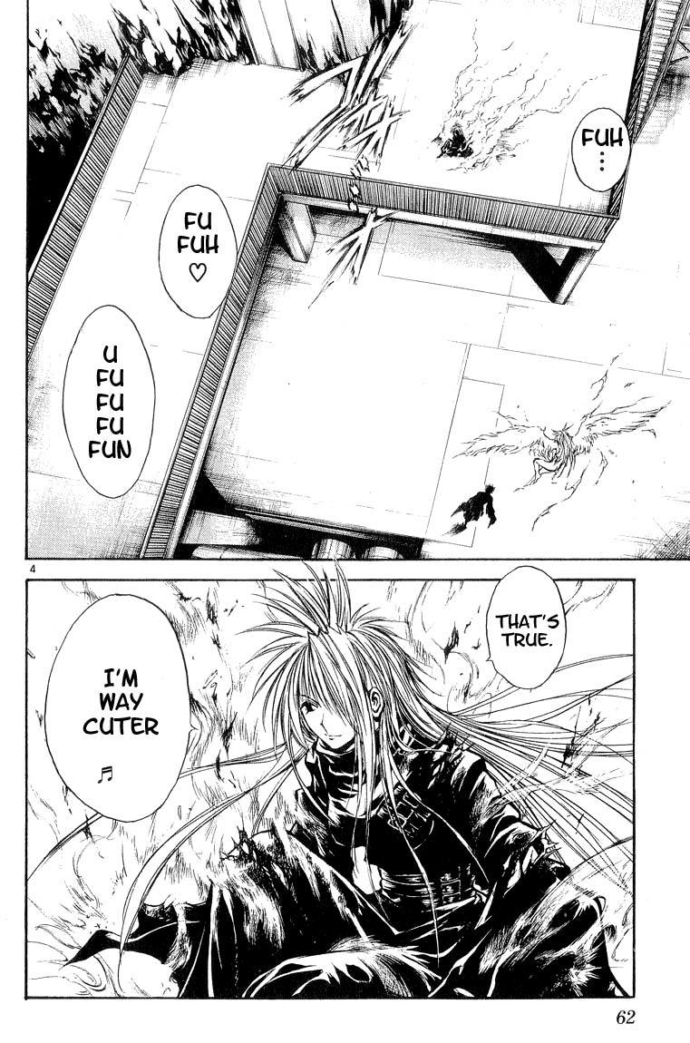 Flame of Recca Chapter 303 page 4 - Chapter 303: -Final Battle- 8th Fight/ Kurei VS Renge 2 ~ Negation of Life