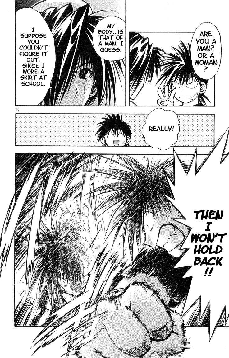 Flame of Recca Chapter 304 page 16 - Chapter 304: -Final Battle- 9th Fight/ Recca VS Aoi 1 ~ Conflict