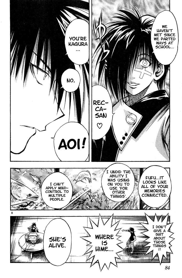 Flame of Recca Chapter 304 page 8 - Chapter 304: -Final Battle- 9th Fight/ Recca VS Aoi 1 ~ Conflict