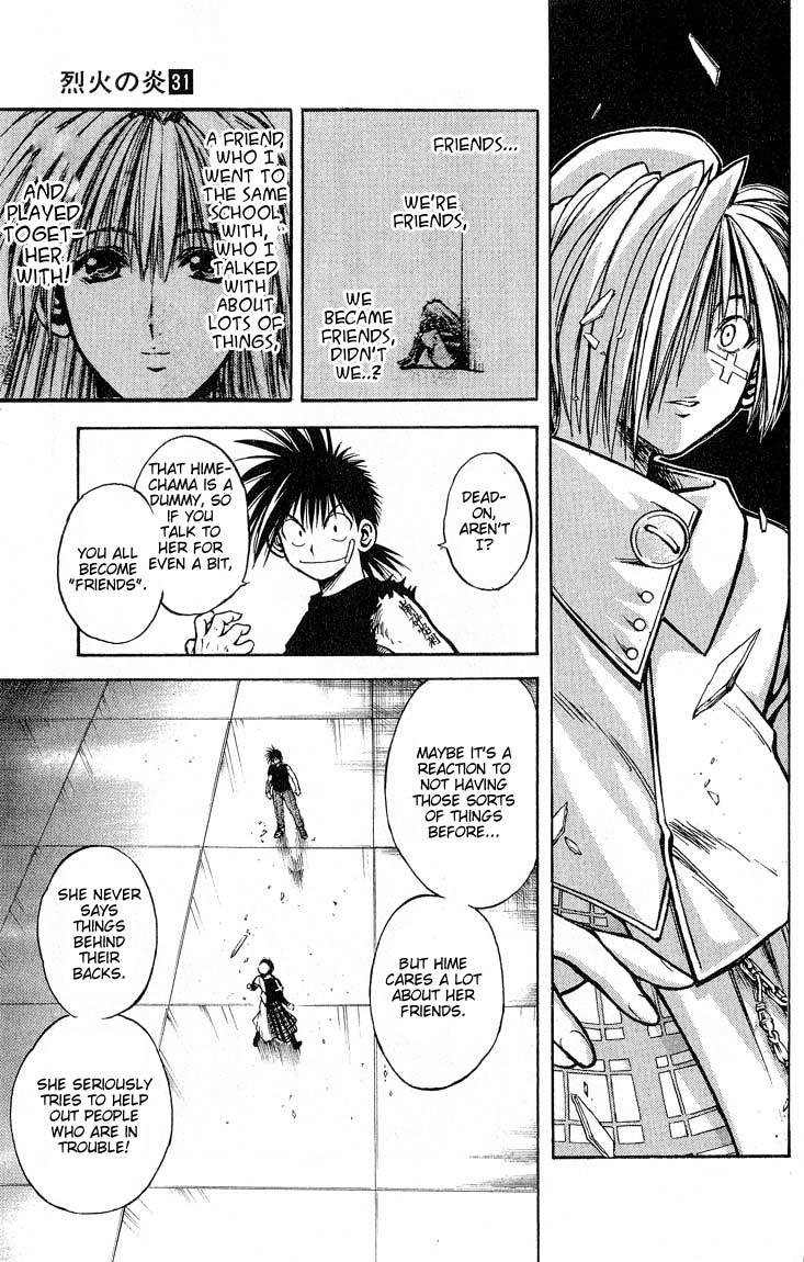 Flame of Recca Chapter 306 page 15 - Chapter 306: -Final Battle- 9th Fight/ Recca VS Aoi 3 ~ Friends