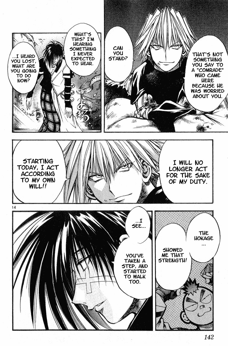 Flame of Recca Chapter 307 page 14 - Chapter 307: -Final Battle- 9th Fight/ Recca VS Aoi 4 ~ The Affirmation of One's Existence