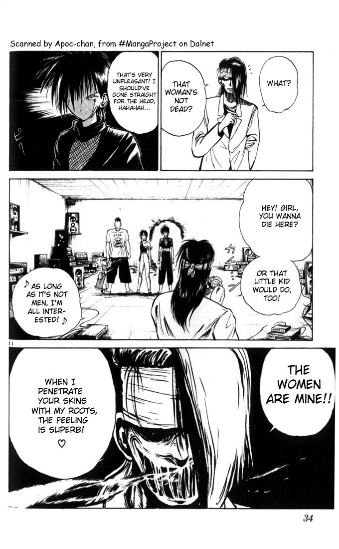 Flame of Recca Chapter 31 page 11 - Chapter 31: Defiance