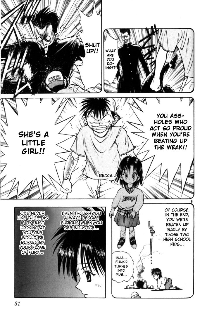 Flame of Recca Chapter 31 page 8 - Chapter 31: Defiance
