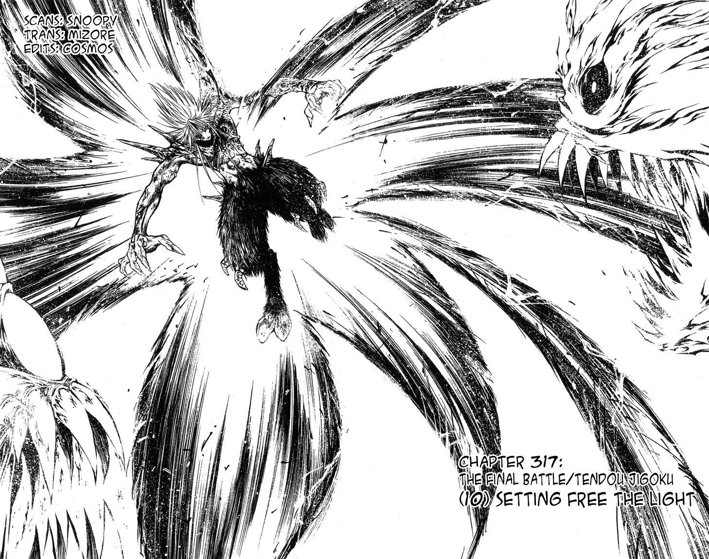 Flame of Recca Chapter 317 page 2 - Chapter 317: -Final Battle- Tendou Jigoku (10) Setting Free the Light